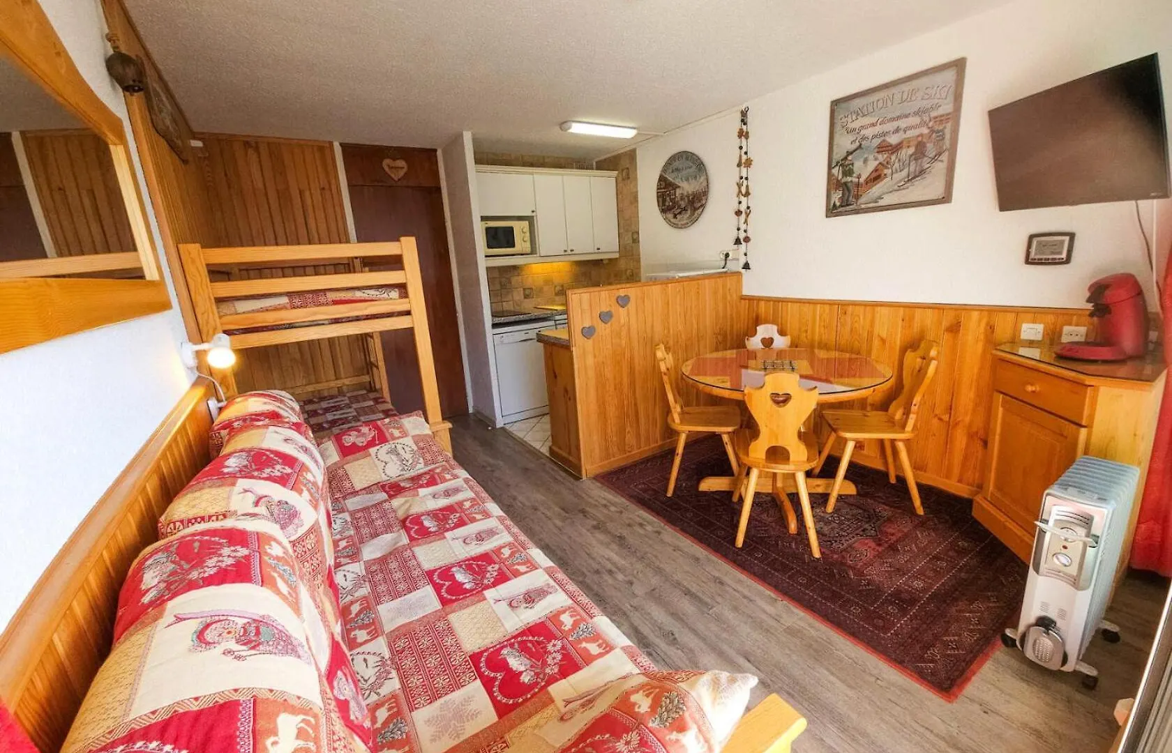 Residence Cherferie - Appartement Sur Les Pistes Au Coeur Des Menuires Avec Vue Panoramique Mae-3974 Saint-Martin-de-Belleville